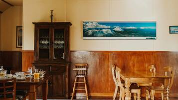 Daily full breakfast for a fee