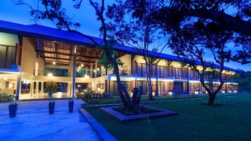 Front of property - evening/night