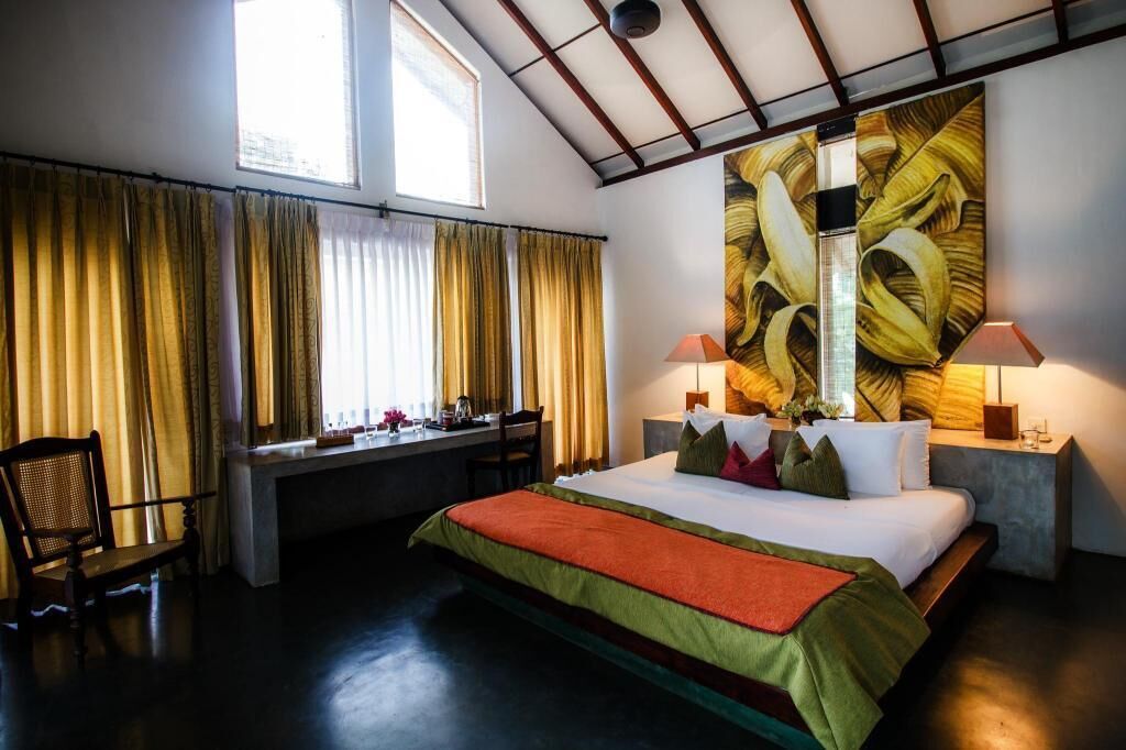 Luxe beddengoed, een minibar, een kluis op de kamer, een bureau