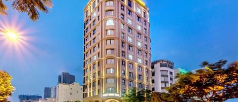 Façade de l’hébergement