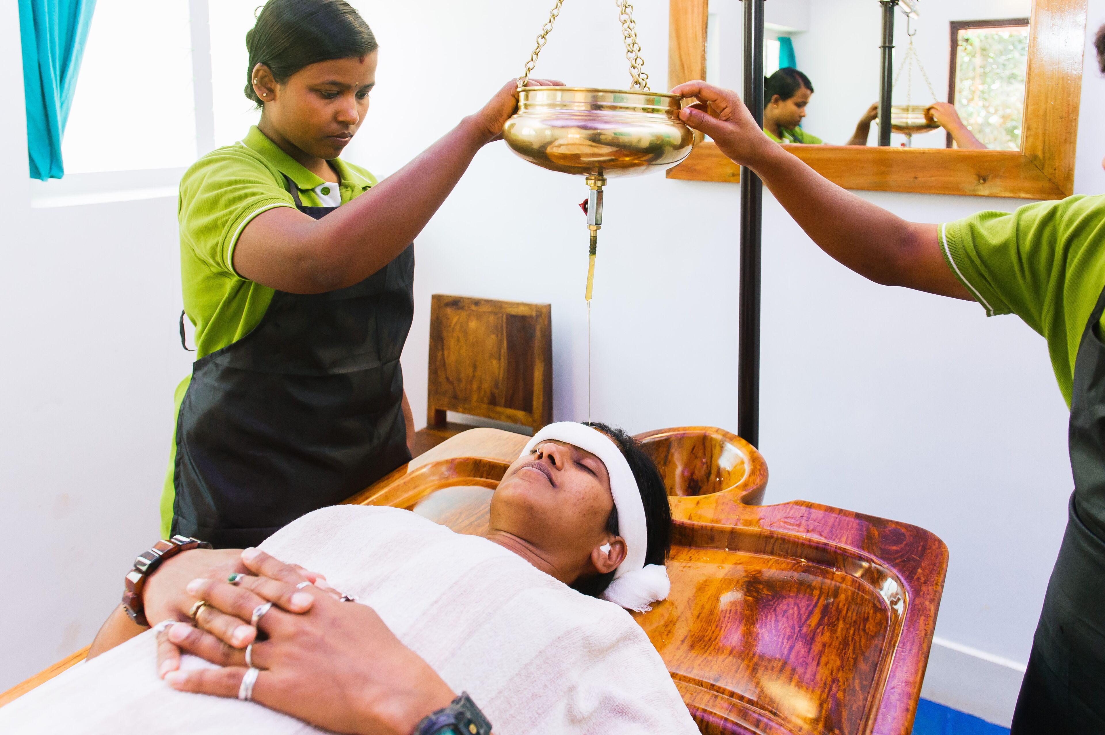 Steam room, body treatments, Ayurvedic treatments