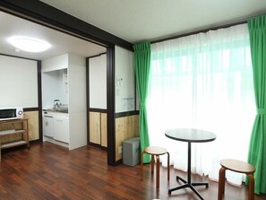 Utsikt fra overnattingsstedet