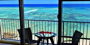 Vue depuis le balcon