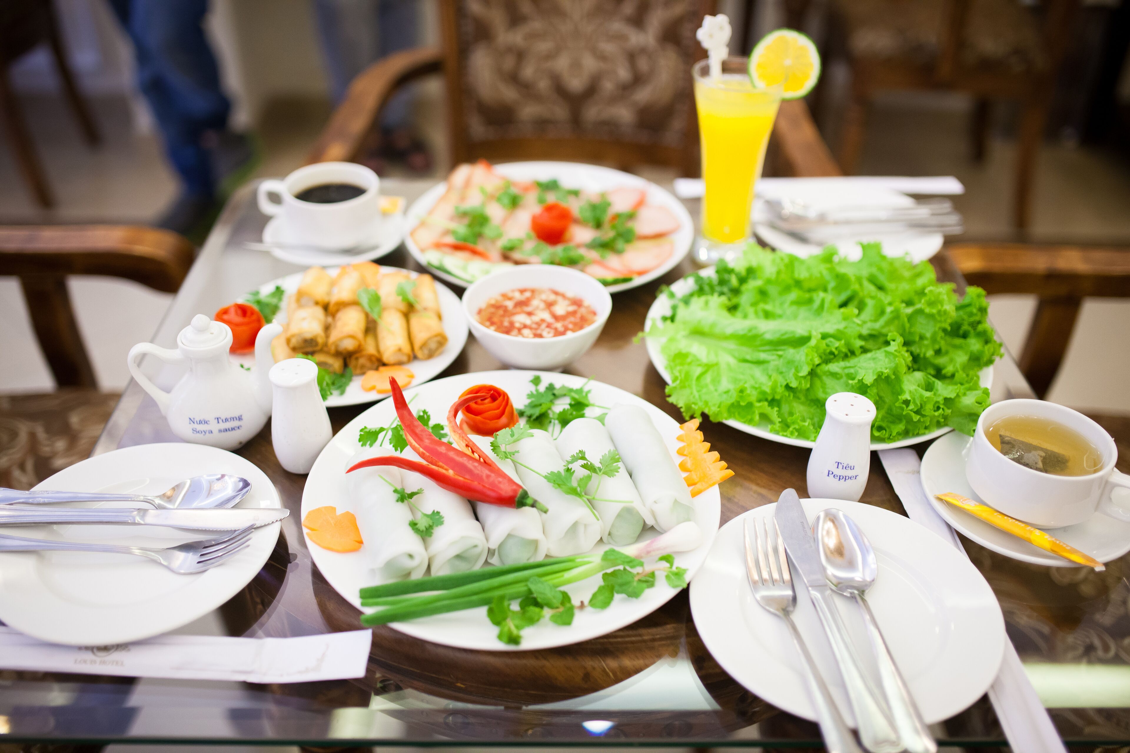 Khu vực dùng bữa sáng