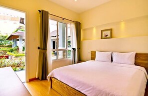 Economy-Doppelzimmer | Schreibtisch, Verdunkelungsvorhänge, kostenloses WLAN