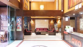 Sala de estar en el lobby