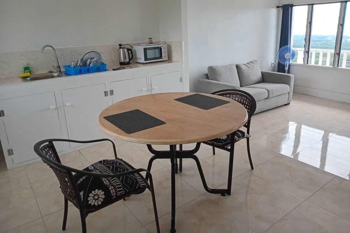 Deluxe Double Room, Ocean View | Desk, WiFi (surcharge), bed sheets