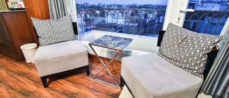 Suite | Literie de qualité supérieure, surmatelas, minibar