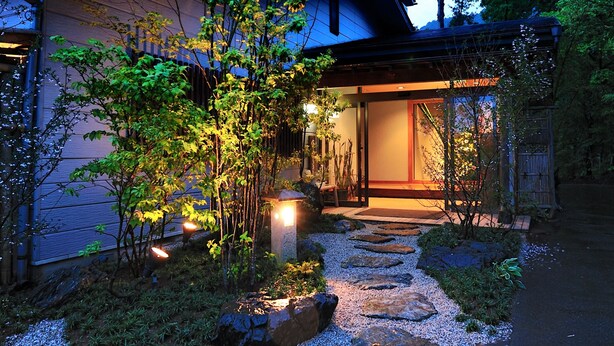 Exterior detail - Oyado Taketori Monogatari (Chichibu)