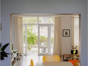 Family Villa, 4 Bedrooms, Sea View | Living area | LCD TV