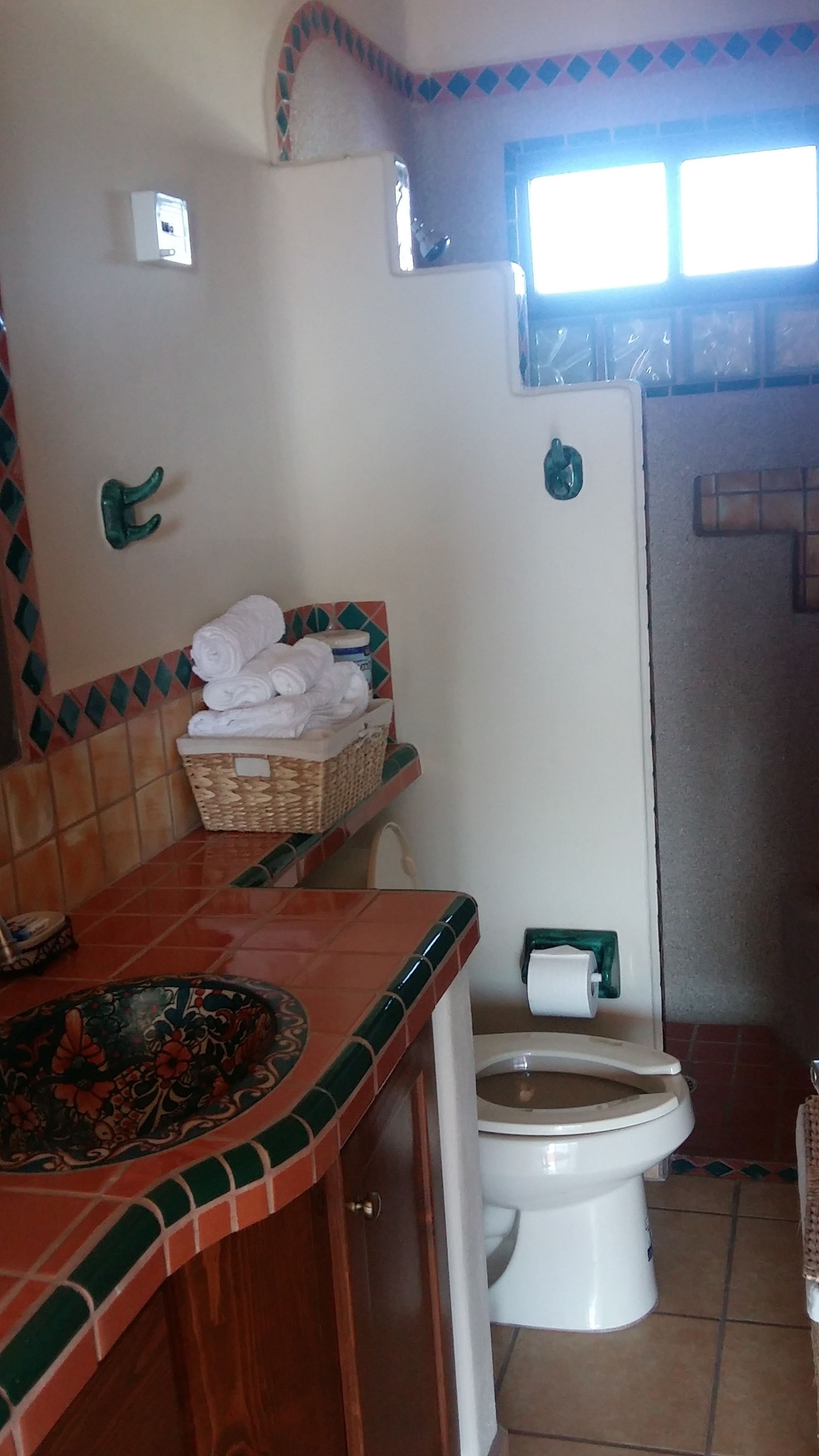deluxe double room, ocean view | bathroom | shower, free toiletries, hair dryer