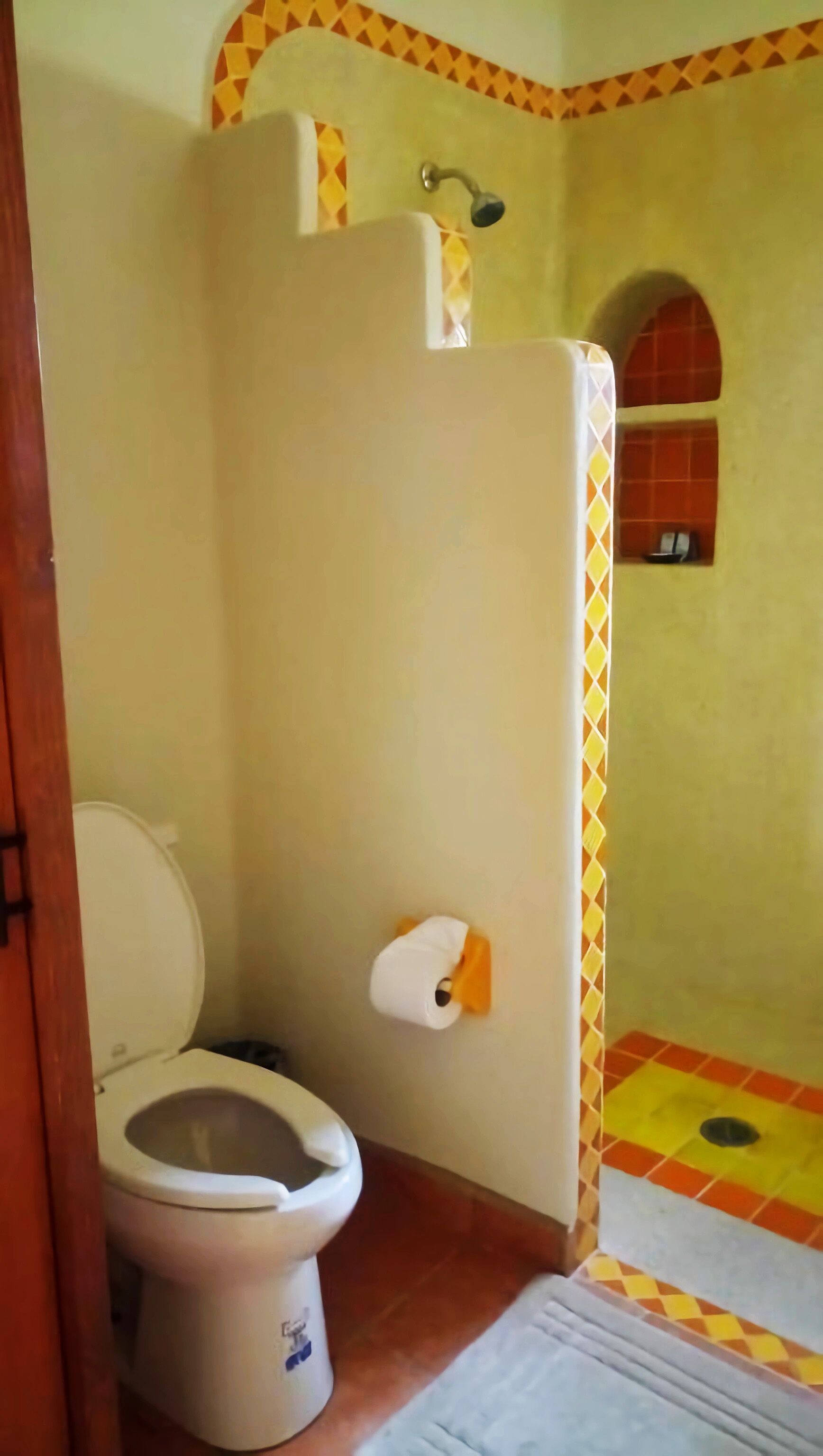 deluxe double room, ocean view | bathroom | shower, free toiletries, hair dryer