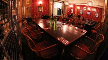 Dinner served, Italian cuisine