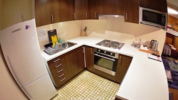 Delatite Apartment | Private kitchenette
