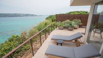 Premium Villa (with private sauna), Non Smoking | Balcony