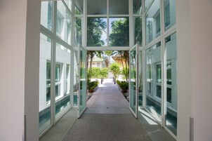 Entrada de la propiedad