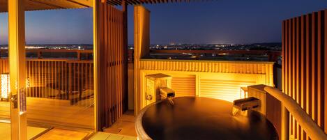 Suite, Separate Smoking Areas (Private Open Air Bath) | Premium bedding, down comforters, in-room safe, desk