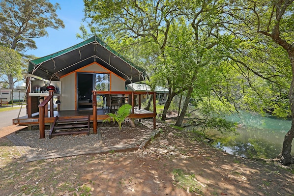 Tente, vue fleuve (Safari Tents) | Vue de la chambre