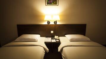 Twin Room | Minibar, desk, iron/ironing board, free WiFi
