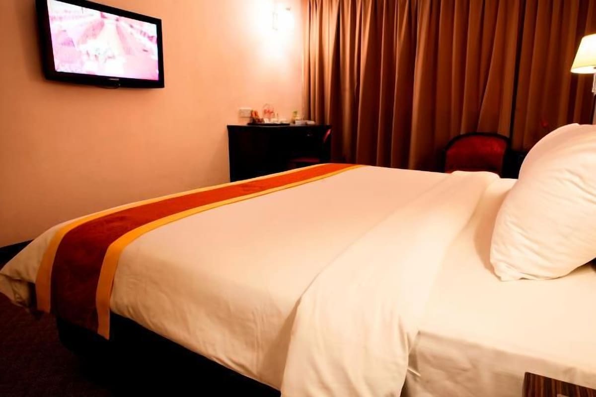 Minibar, desk, iron/ironing board, free WiFi