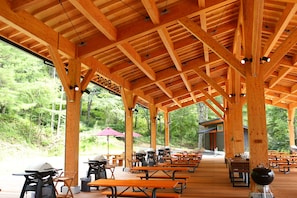 Aire de pique-nique/barbecue