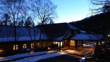 Front of property - evening/night