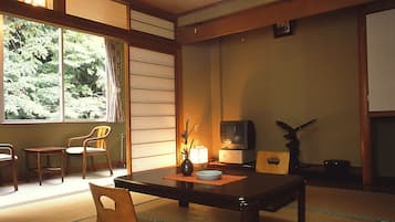 New Building, Traditional Room, 8 Tatami, Smoking | In-room safe