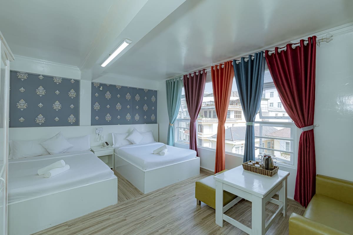 Deluxe Quadruple Room, 2 Double Beds, City View