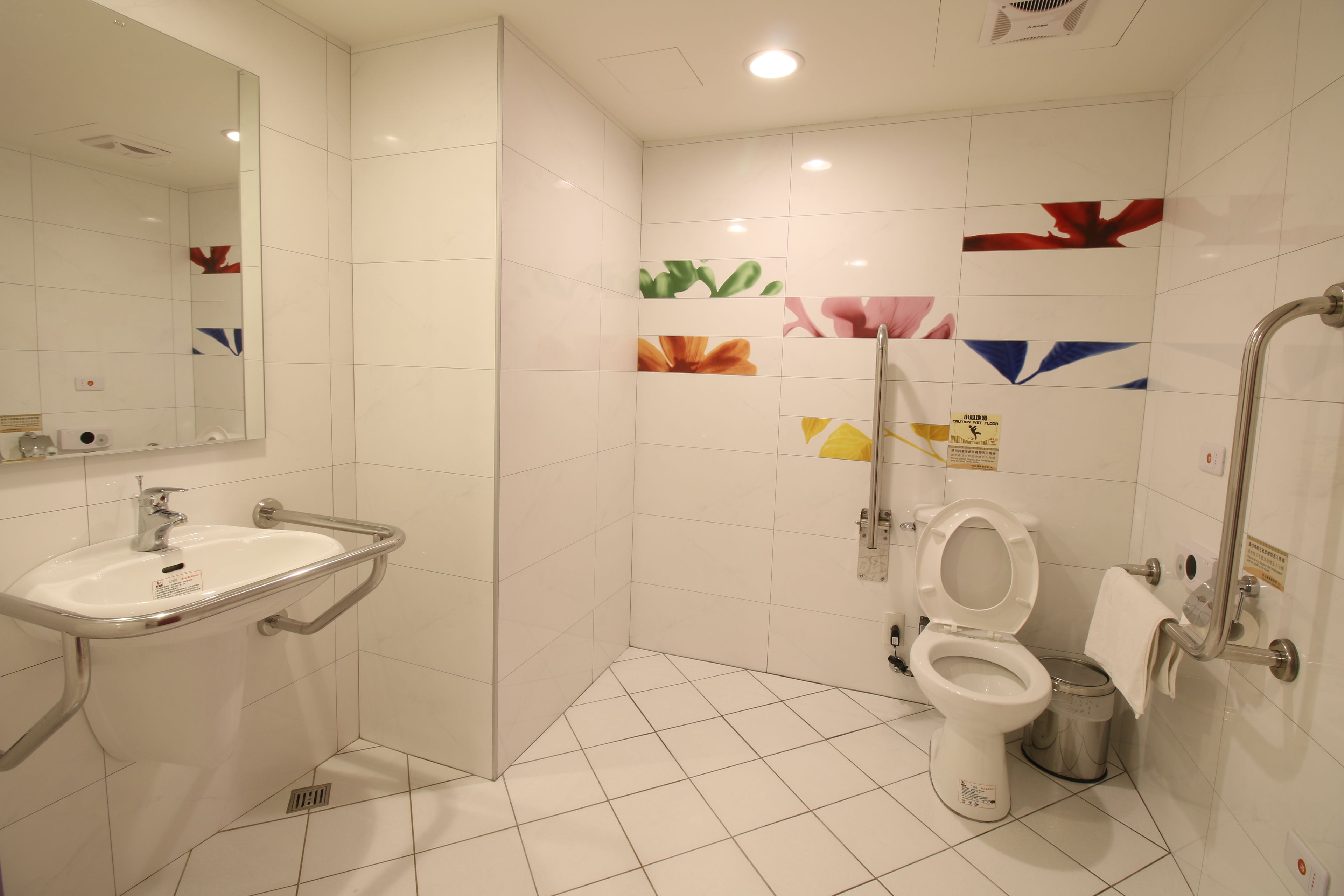 classic double room, accessible | bathroom | shower, free toiletries, hair dryer, slippers