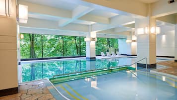 Indoor pool, a natural pool