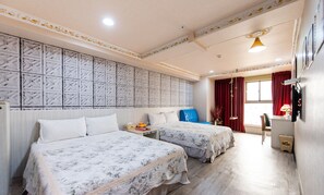 Superior Quadruple Room, Bathtub, City View | View from room - Ezstay Station (Kaohsiung)