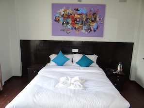 1 habitación y ropa de cama de alta calidad 