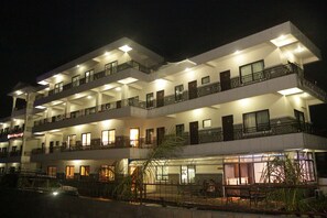 Front of property – evening/night