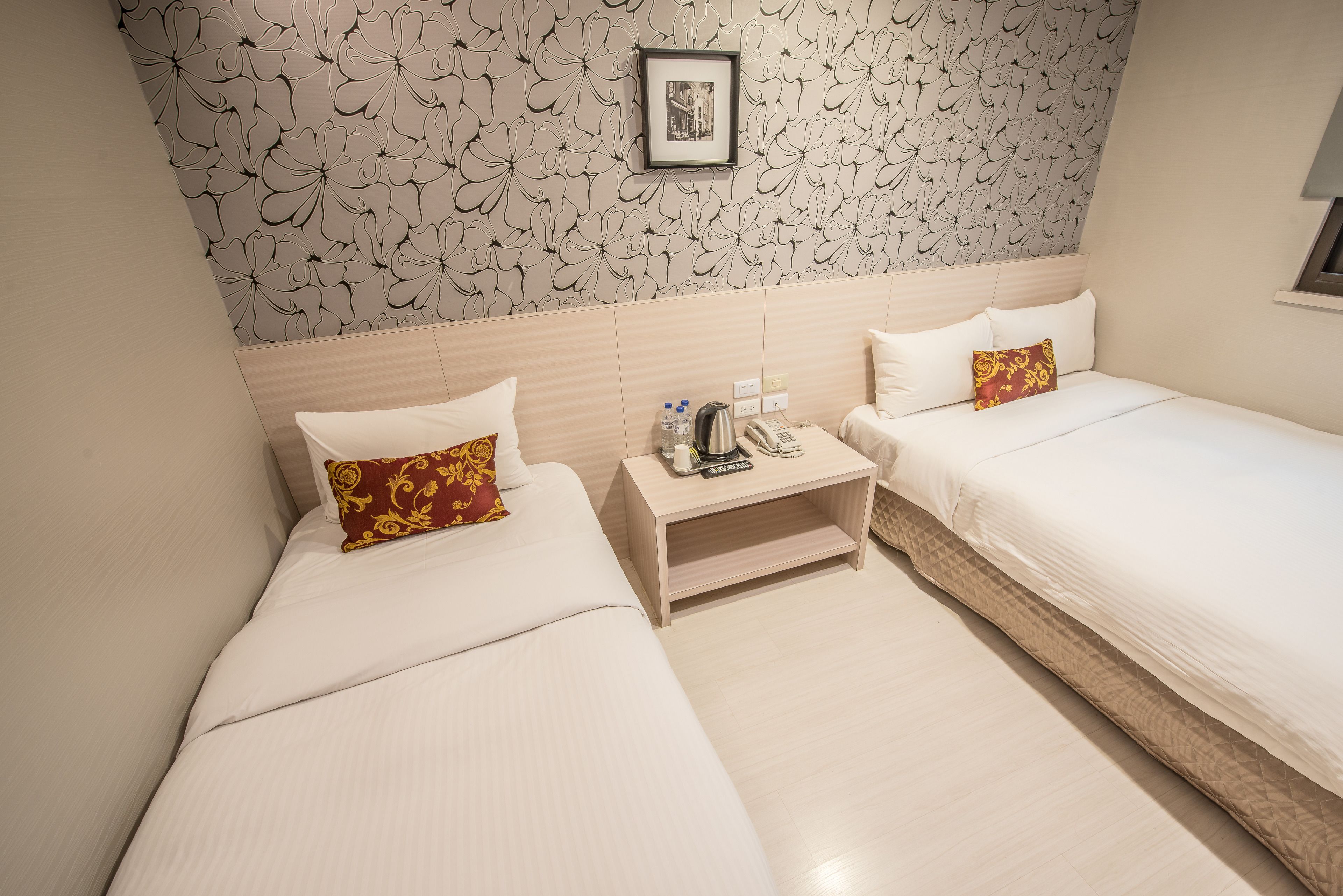 down duvets, desk, iron/ironing board, free wifi