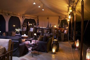 Sala de estar en el lobby