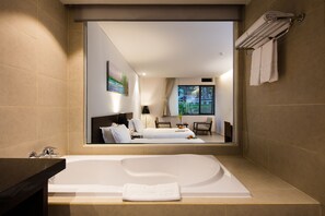 Standard Twin Room (Basement Floor) | View from room - Terracotta Hotel & Resort Dalat (Da Lat)