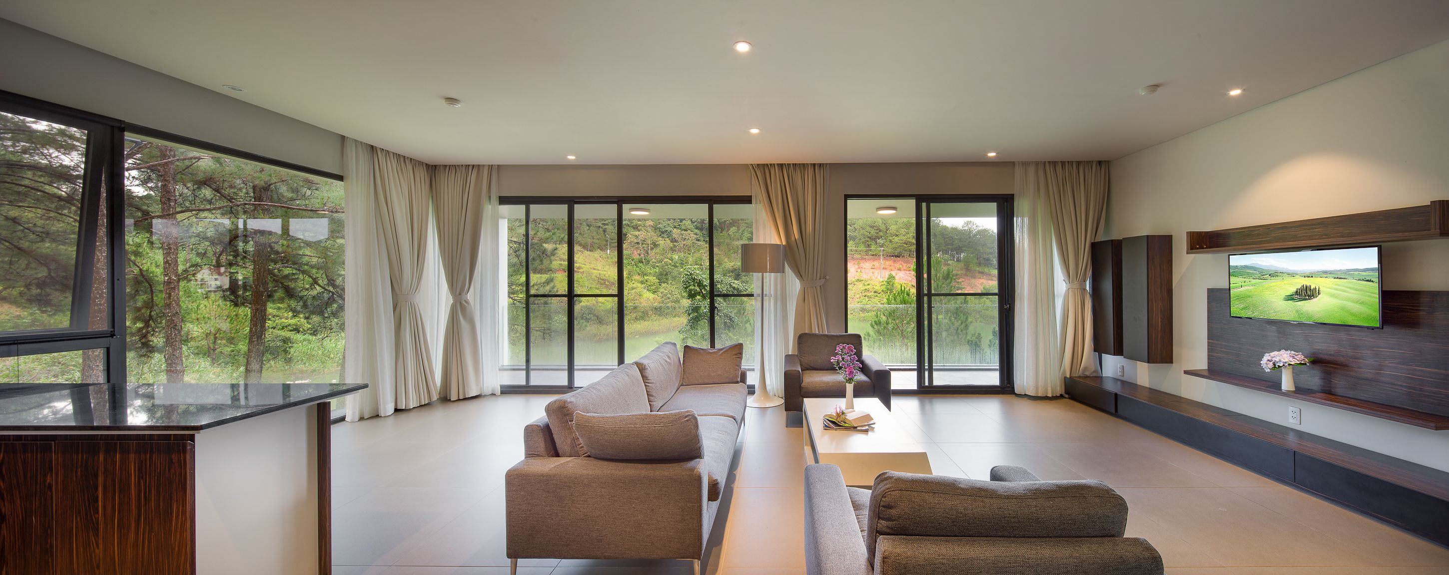 Villa, 3 Bedrooms | Living area | Flat-screen TV