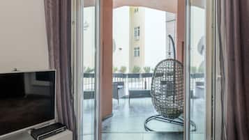 Deluxe Double Room with Jacuzzi and Balcony | Vista do quarto