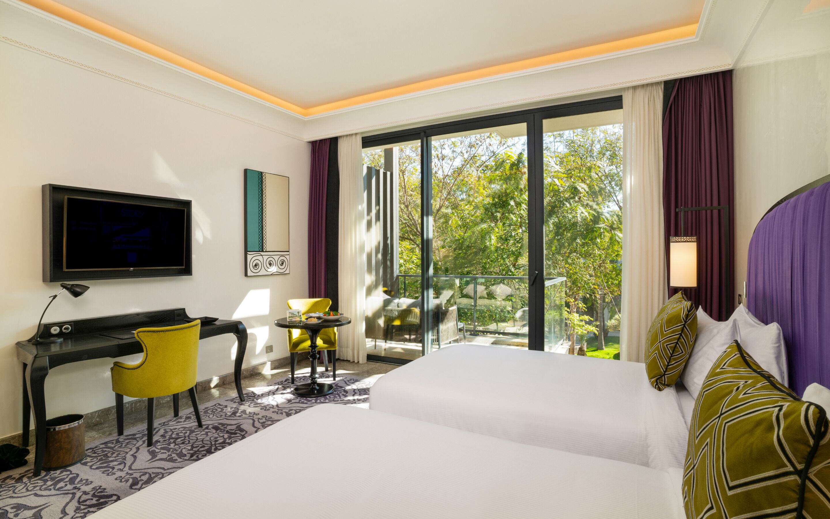 Chambre Premium avec lits jumeaux | 1 chambre, literie de qualité supérieure, couette en duvet d'oie