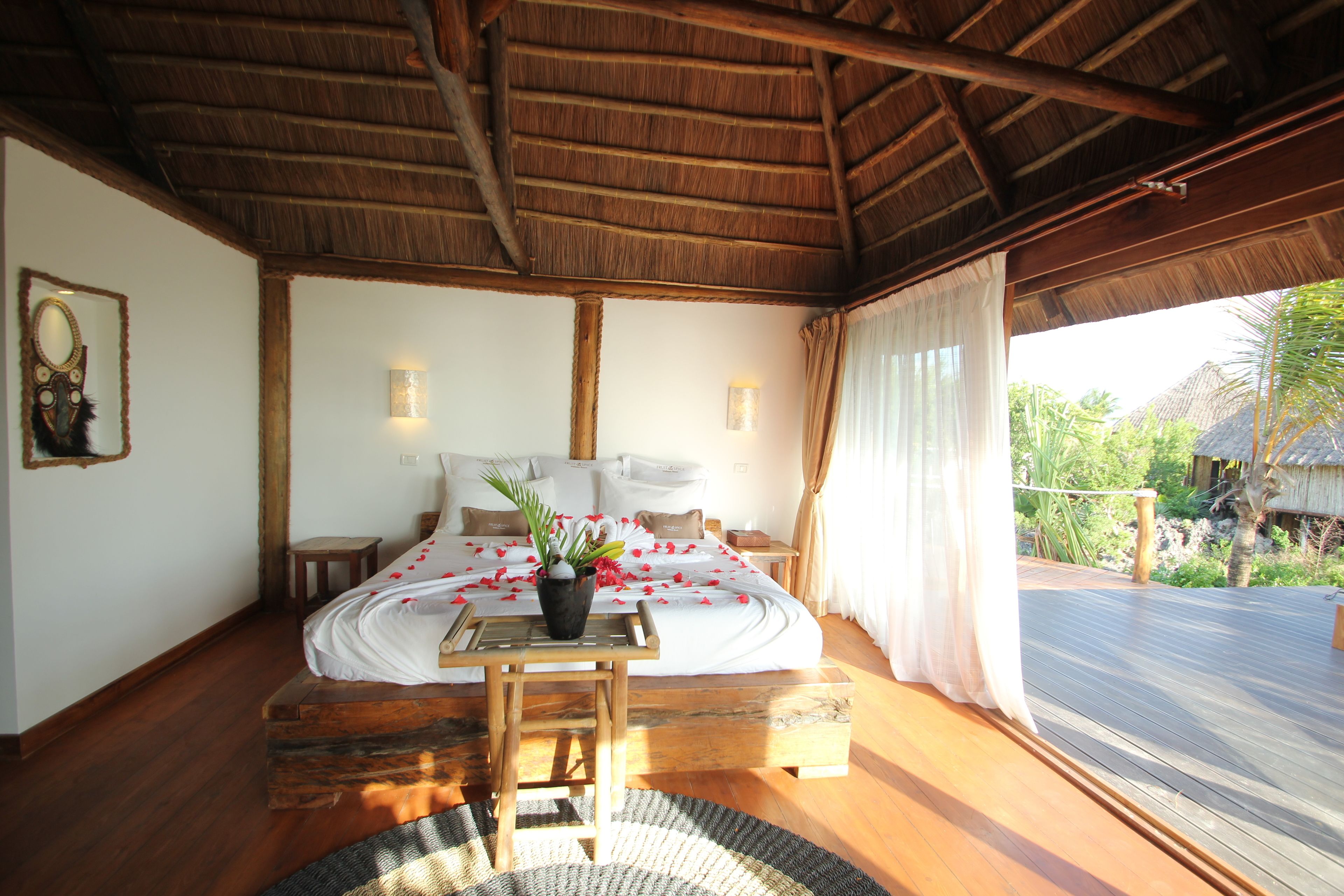 jungle villa with private 24 hours butler | terrace/patio