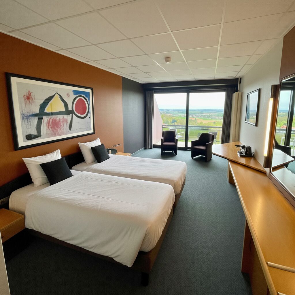 Klassieke kamer, 2 eenpersoonsbedden | Een kluis op de kamer, geluiddichte muren, gratis wifi, beddengoed