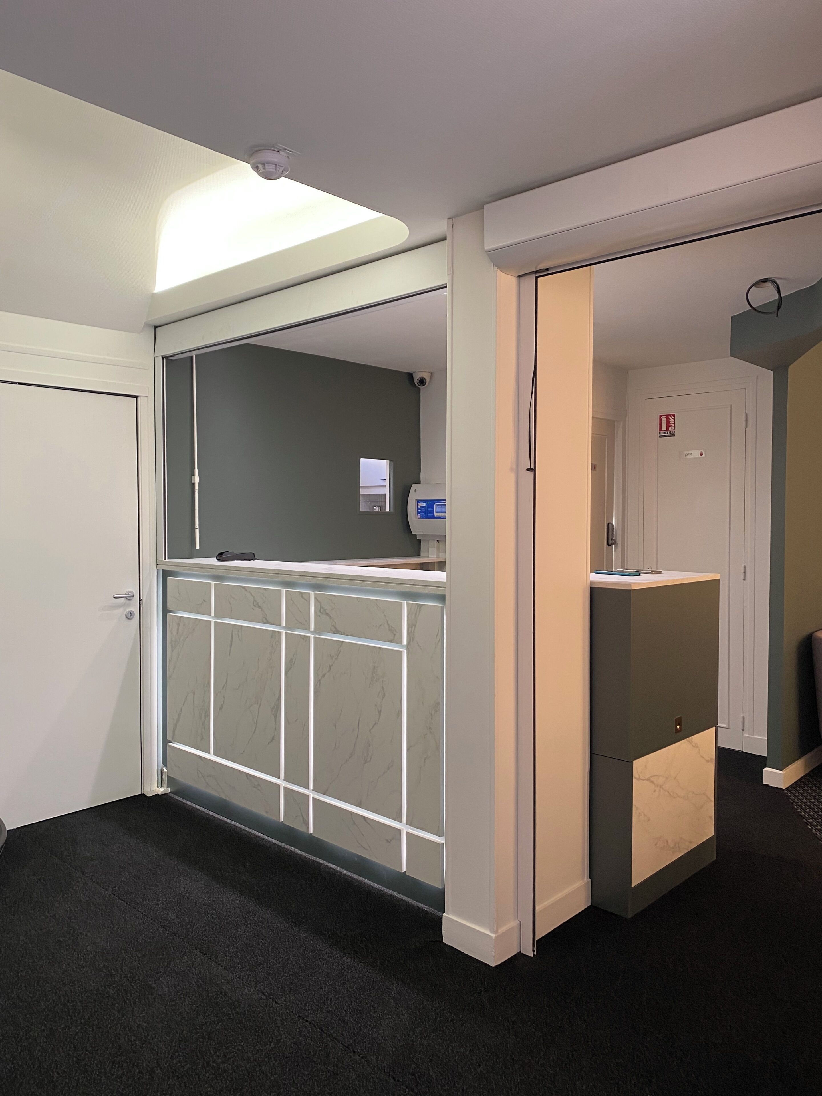 منطقة الاستقبال