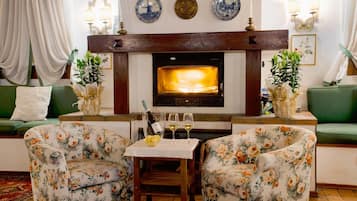 Sala de estar en el lobby