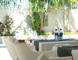 พื้นที่จัดเลี้ยงกลางแจ้ง