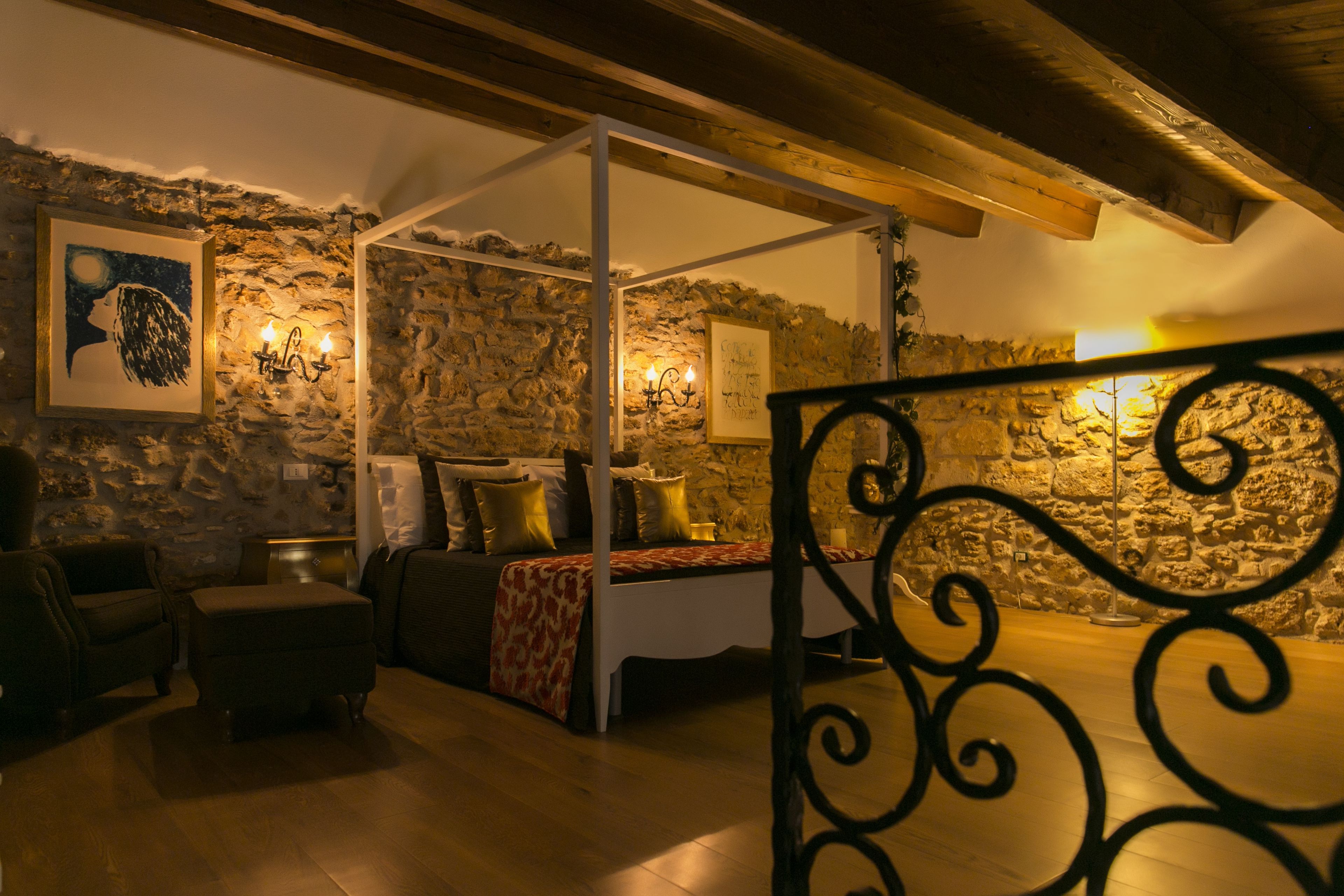 1 chambre, draps italiens Frette, literie de qualité supérieure