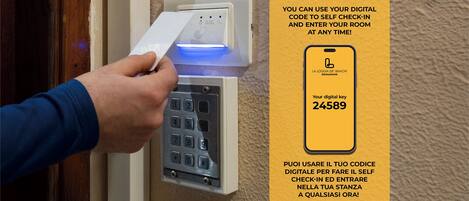 Check-in-/Check-out-Schalter