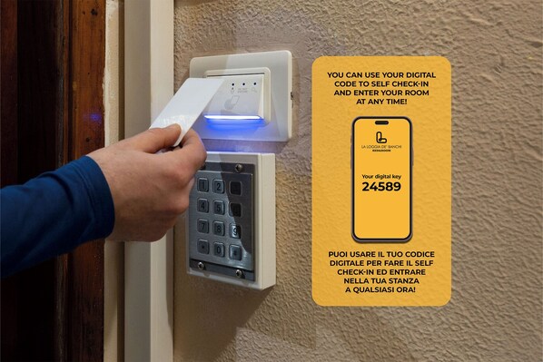 Mostrador para check-in y check-out