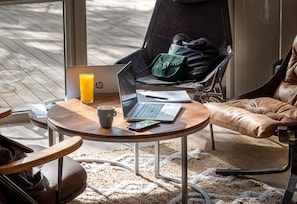 Sitzecke in der Lobby