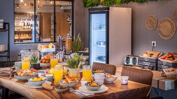 Morgenmadsbuffet hver dag mod et gebyr