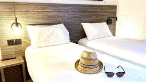 Pillow-top beds, in-room safe, desk, laptop workspace